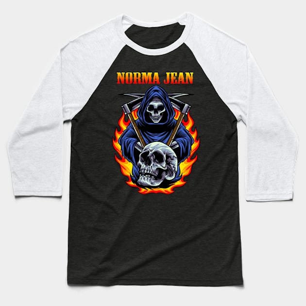 NORMA JEAN BAND Baseball T-Shirt by MrtimDraws